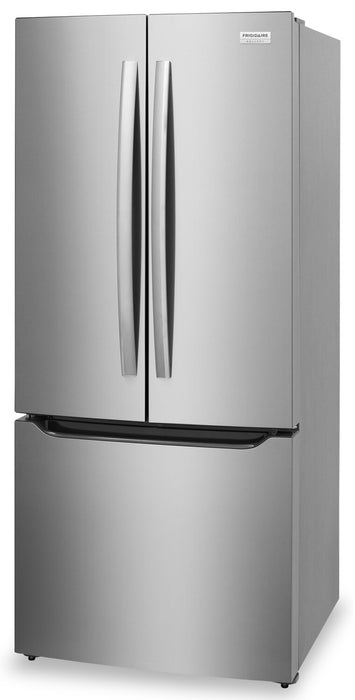 Frigidaire Gallery 30\" 20 Cu. Ft. Standard-Depth French-Door Refrigerator - Smudge-Proof® Stainless Steel - GRFN2023AF