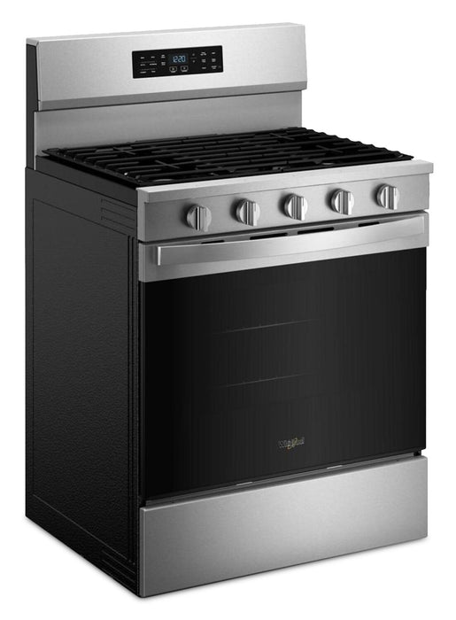 Whirlpool 5.0 Cu. Ft. Gas Range with Air Cooking – Fingerprint Resistant Stainless Steel - WFGS5730SZ