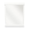 Riley Bedroom Dresser Mirror, Made in Canada - White