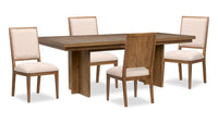 Scott Living Henri 5pc Dining Set with Table & Chairs, 66-84
