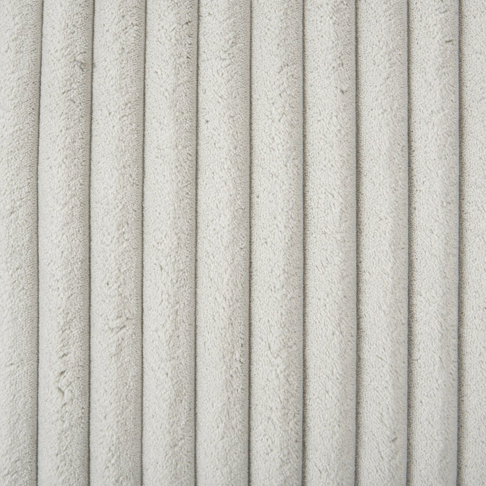 Willow 87\" Light Grey Fabric Sofa with Track Arms and Reversible Seat and Back Cushions