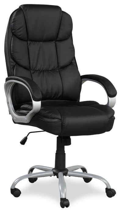 Sealy® Fionn 30.5” Adjustable Office Chair - Black | Chaise de bureau réglable Fionn de Sealy de 30,5 po - noire