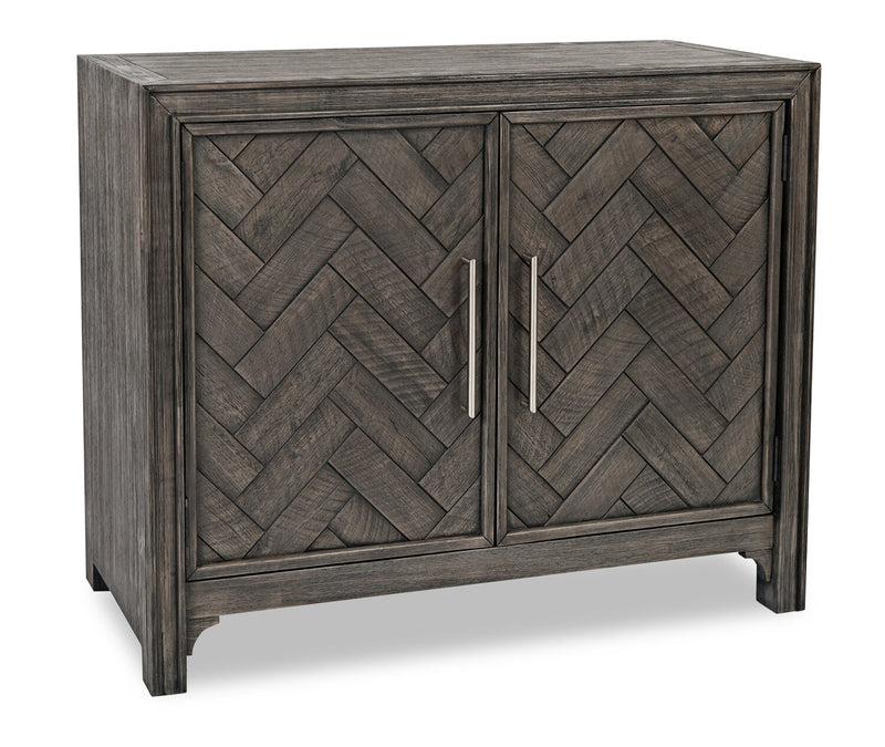 Keena 40\" Solid Wood Accent Cabinet - Grey