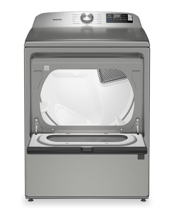 Maytag 7.4 Cu. Ft. Top Load Gas Dryer with Advanced Moisture Sensing – Grey - MGD6205RR