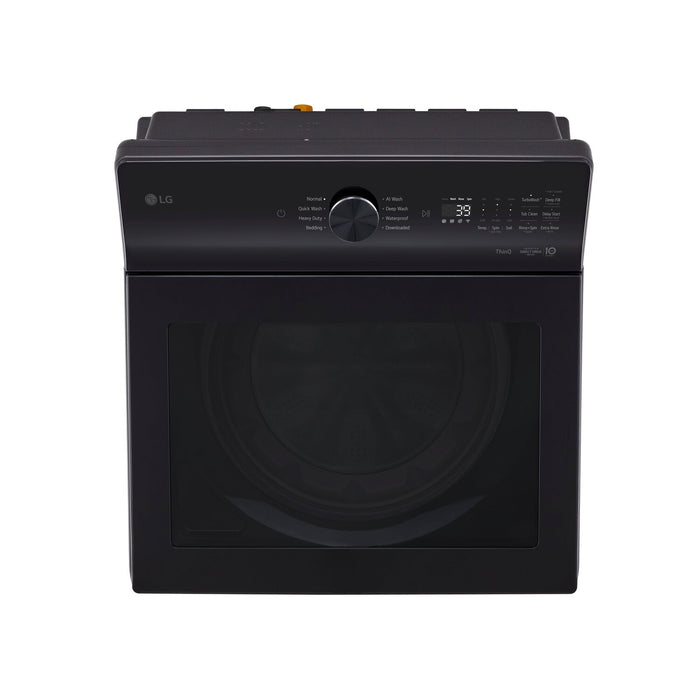 LG 5.8 Cu. Ft. Smart Top-Load Washer with EasyUnload™ and AI Sensing - Platinum Black - WT8200CL