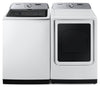 Samsung 6 Cu. Ft. Top-Load Washer and 7.4 Cu. Ft. Electric Dryer with Steam - White