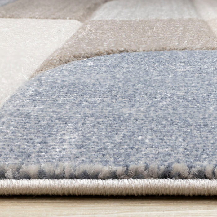 Farrah Blue Grey Area Rug - 7'10\" x 10'6\"