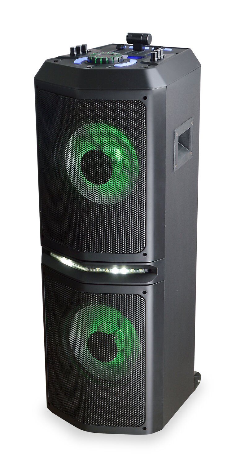 Monster Remix 300W DJ Party System with Bluetooth and Wireless Mic - Main Image