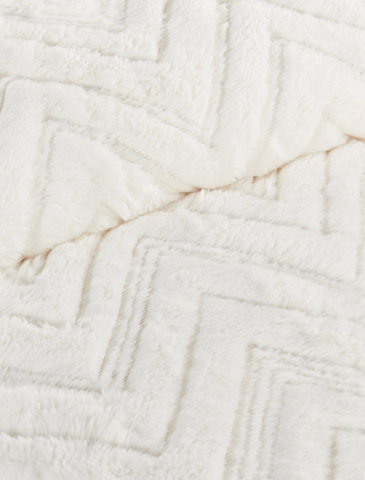 Tilda 3-Piece Full/Queen Comforter Set - White
