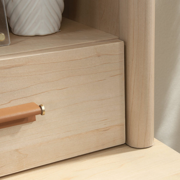 Whitaker Point 66.73\" Commercial Grade Hutch with Cabinet & Shelves - Natural Maple