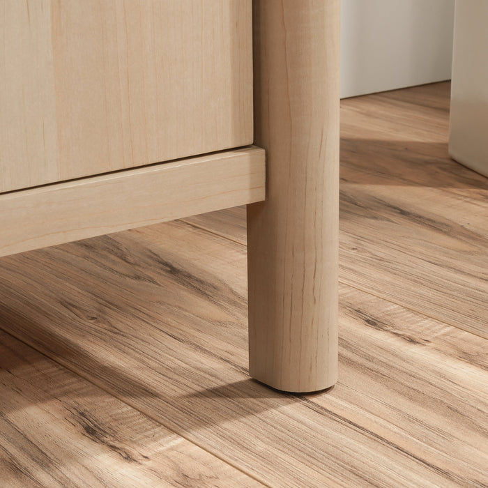 Whitaker Point 66.73\" Commercial Grade Credenza with Drawer & Cabinets - Natural Maple