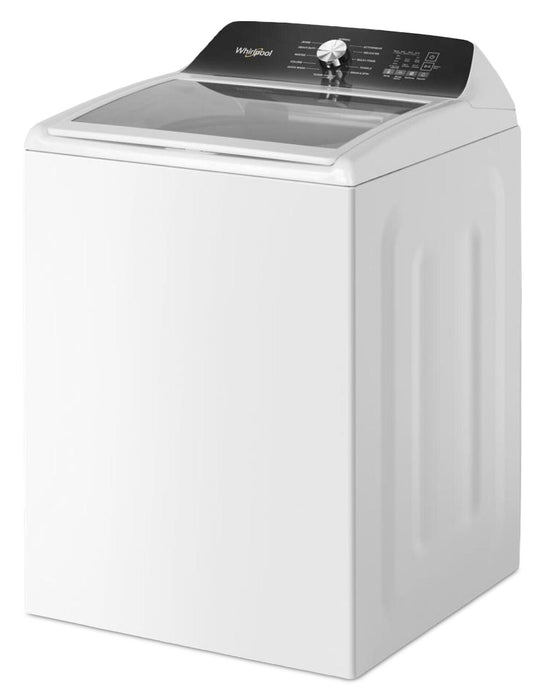 Whirlpool 5.3 Cu. Ft. Top-Load Washer with Built-In Faucet and 7 Cu. Ft. Gas Dryer with Steam
