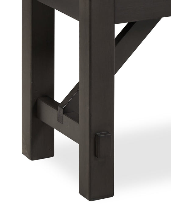 Zao Dining Bench, Melamine, 60\"W - Brown