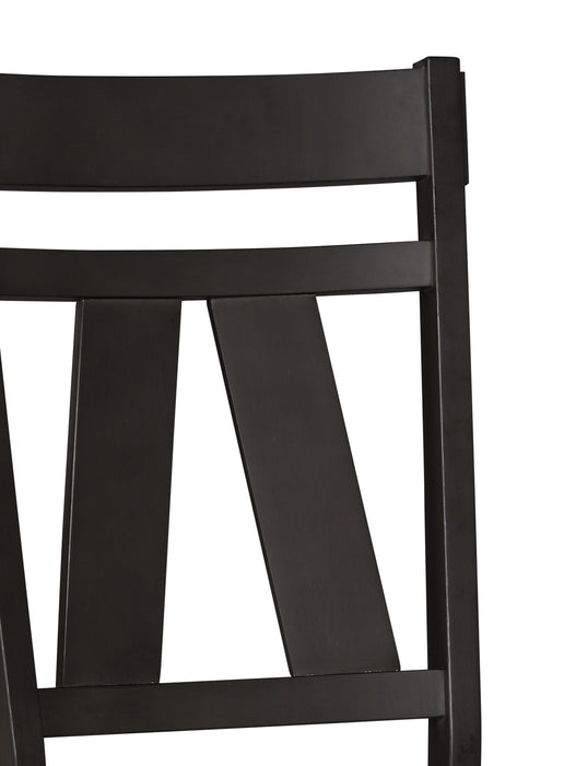 Zao Dining Chair, Wood, Melamine - Brown