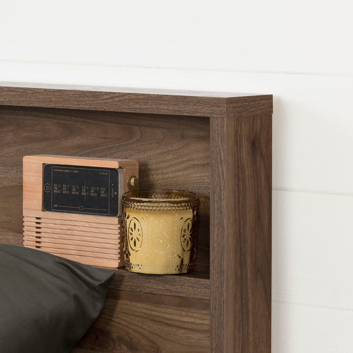 Holland Full/Queen Headboard - Natural Walnut