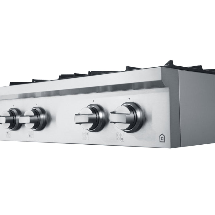 Ancona 30\" Commercial Style Slide-In Gas Cooktop - AN-2160