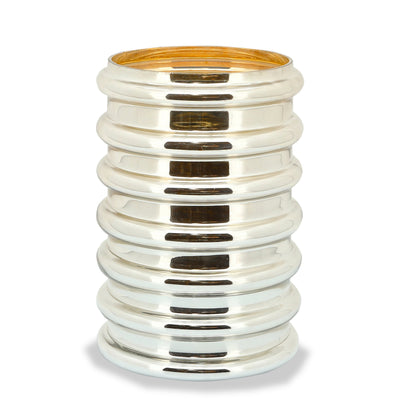 Gold 9" Scallop Vase|Vase doré en forme de coquille de 9 po|16466WVS