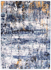 Paloma Marble Blue Area Rug - 3'11\" x 5'11\"
