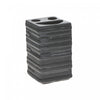 Ceramic Toothbrush Holder Grey Slate Bath Accessories