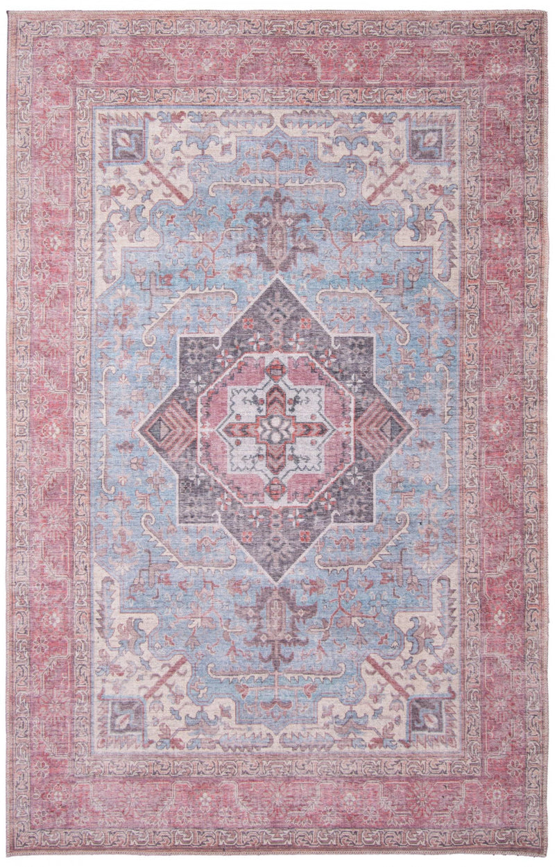 Ophelia Blue Rug 7'10" X 10'0" Area Rug The Brick