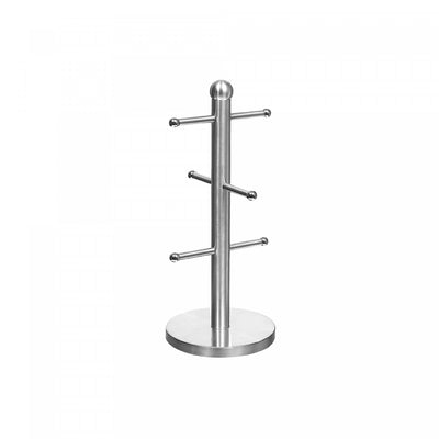 Stainless Steel Round Mug Stand|Support pour tasses rond en acier inoxydable