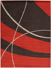 Carson Red Area Rug - 7'10
