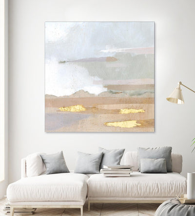 "Abstract Coastland I" Giant Art 54x54 Wall Art