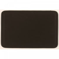 Plastic Placemat Black - Set of 12