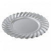 Charger Plate Wavy Silver 13\" - Set of 6 Dinnerware