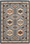 Edwin Navy Ivory Area Rug - 5' x 7'