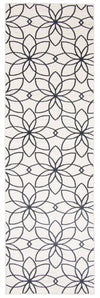 Terali Ivory Machine Washable Area Rug - 2'6\" x 8'0\"