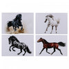 Canvas Wall Art Galloping Horses 16 x 24 -Set of 4 Wall Decor