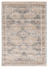 Leandra Taupe/blue Rug 3'11\" X 5'11\" Area Rug