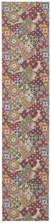 Bellezza Red / Green 2'2\" x 24'0\" Area Rug