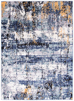Paloma Marble Blue Area Rug - 8'0