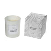 7 Oz Luxe Scented Candle in Gift Box White Suede - Set of 2
