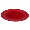 Charger Plate Braids Red 13\" - Set of 6 Dinnerware