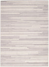Faith Silver-Cream Area Rug - 3'11\" x 5'7\"