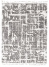 Helma Urban Cream, Dark Grey Shag 3'11\" X 5'11\" Area Rug