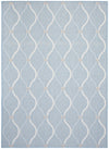 Neisha Abstract Light Blue Rug 5'3\" X 7'3\" Area Rug