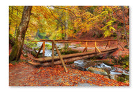 Autumn Landscape 2 24x36 Wall Art Frame And Fabric Panel