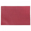 Vinyl Placemat Coin link Red - Set of 12