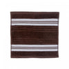 Deluxe Wash Cloth 12 x 12 Chocolate - Set of 6 Towels
