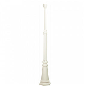 Classico 1-Light White Post