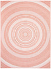 Neisha Modern Coral Rug 6'7\" X 9'6\" Area Rug