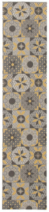 Bellezza Grey 2'2\" x 20'0\" Area Rug