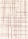 Taite Cream-Bordeaux Area Rug - 7'10\" x 10'2\"