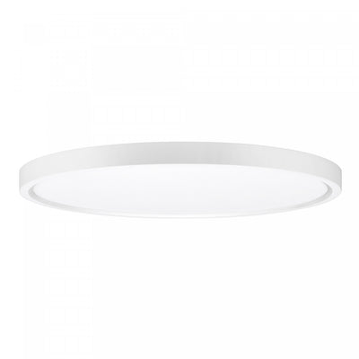 LED White 1-Light Flush Mount