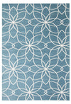 Terali Turquoise Machine Washable Area Rug - 3'0\" x 5'0\"