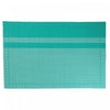 Vinyl Placemat Honeycomb Teal - Set of 12